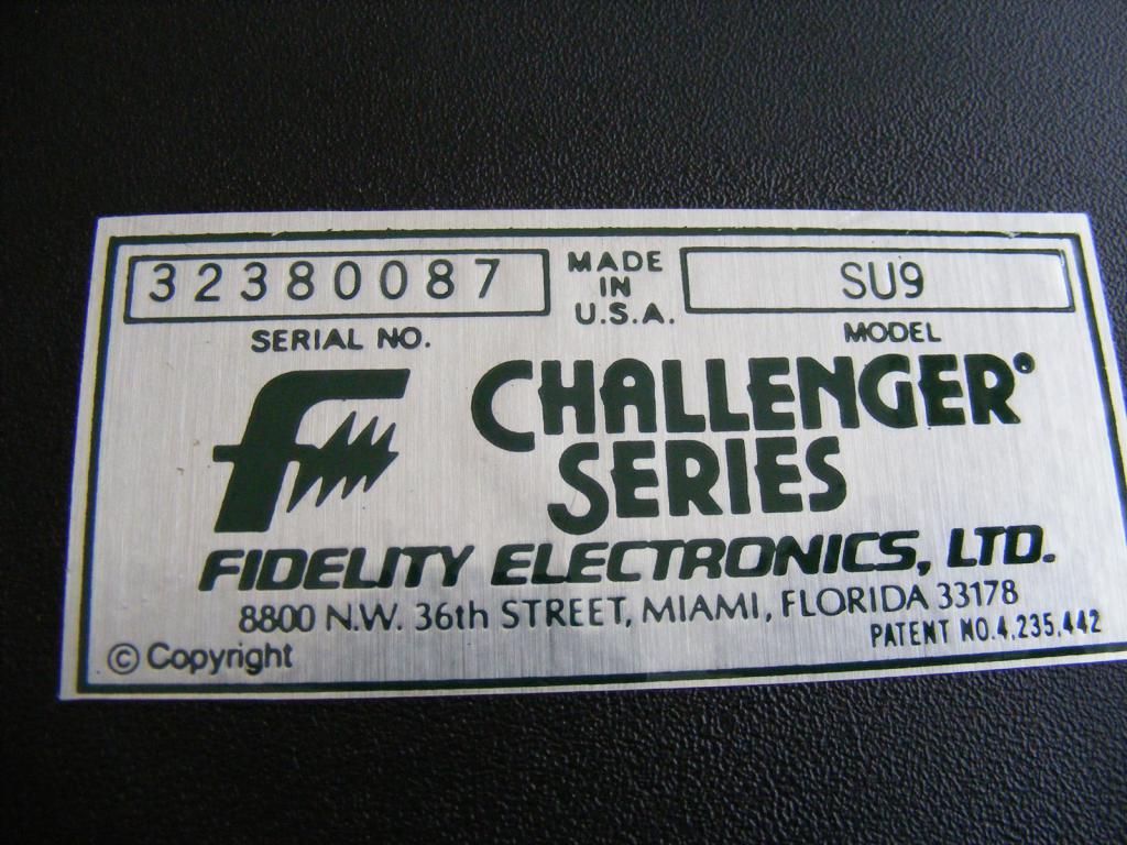 Fidelity Super 9